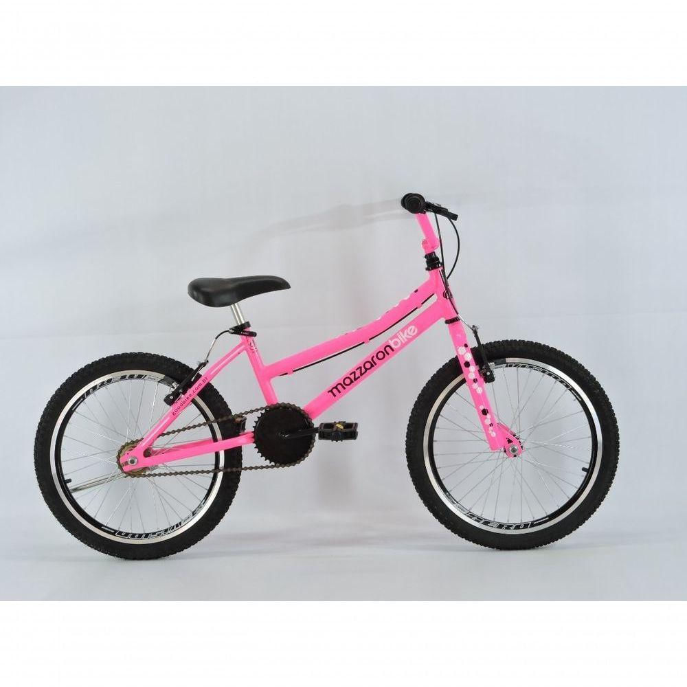 Bicicleta Infantil Cross Aluminio Aro 20 Rosa