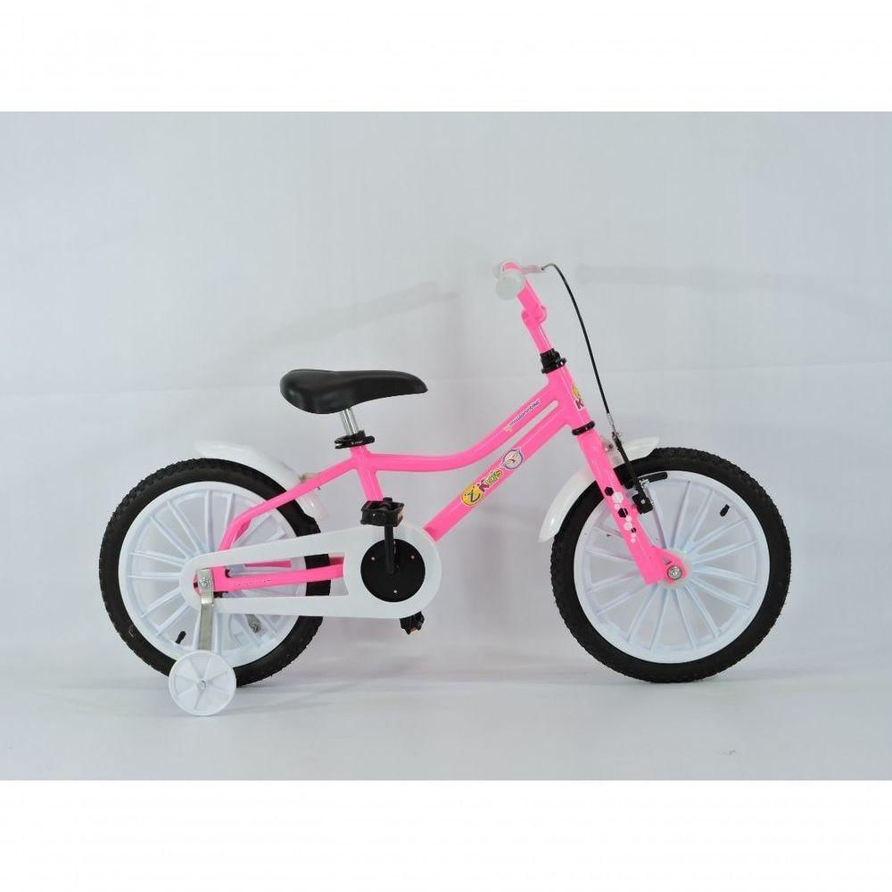 Bicicleta Infantil Cross Aluminio Aro 16 Rosa