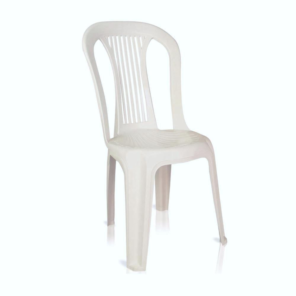 Cadeira de Plástico Bistrô Ponte Nova Branco Antares