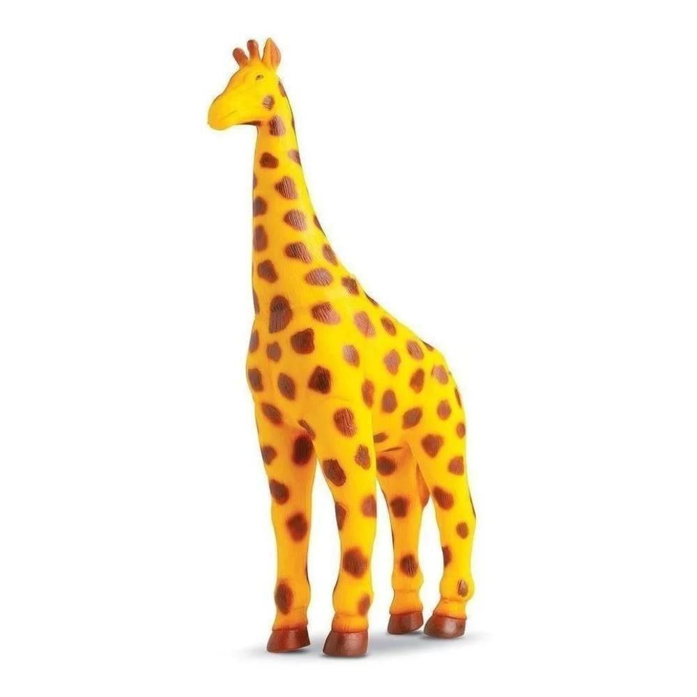 Brinquedo Animal Girafa Safári 27cm 0528 Bee Toys
