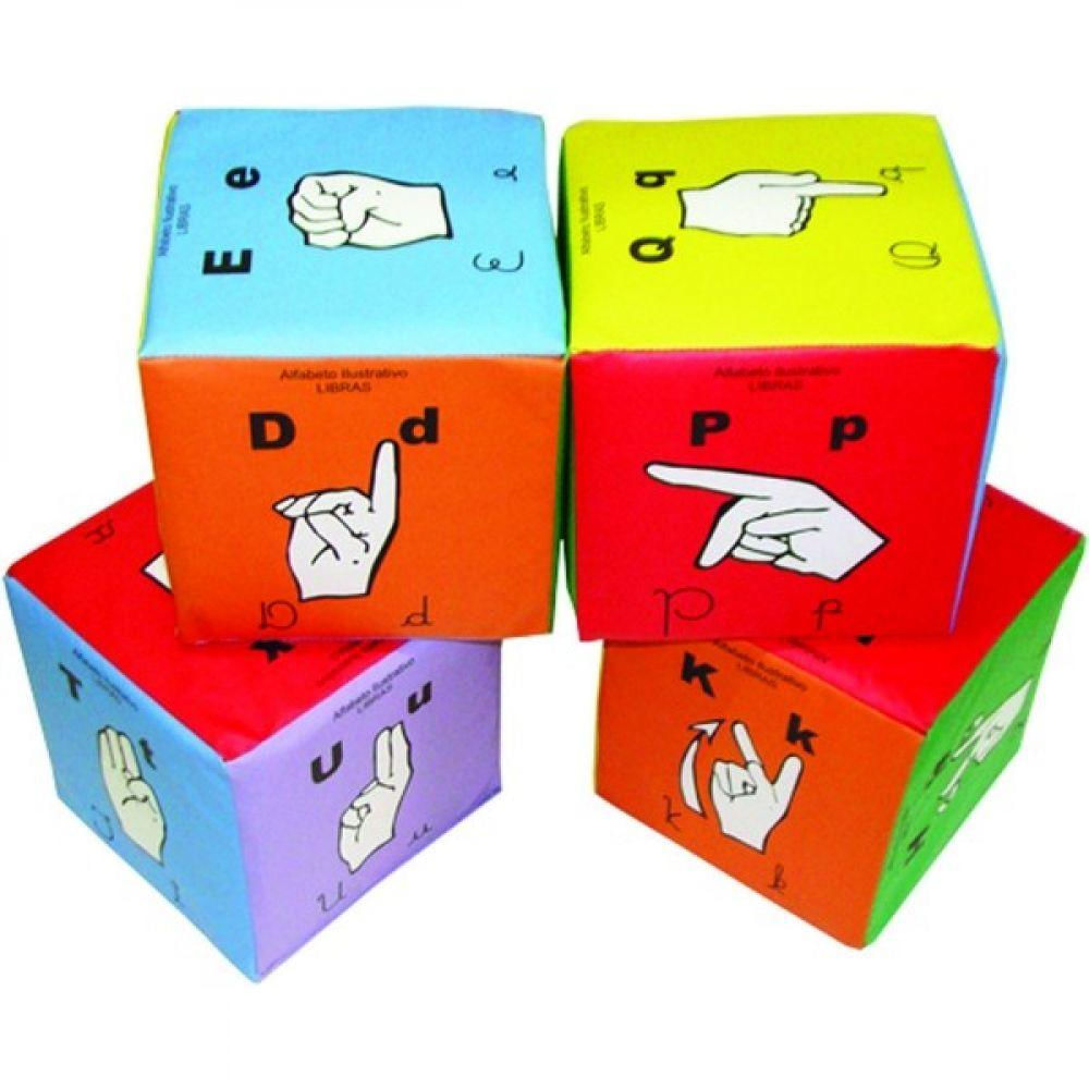 Cubo Educativo Libras 4 Cubos