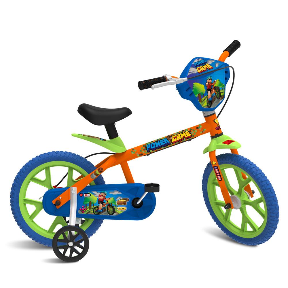 Bicicleta Infantil Aro 14 Power Game Bandeirante 3066