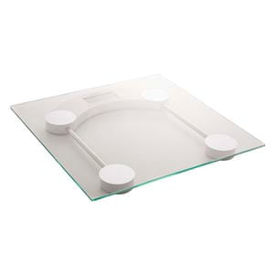 Balança quadrado em vidro digital para banheiro Lyor 180kg