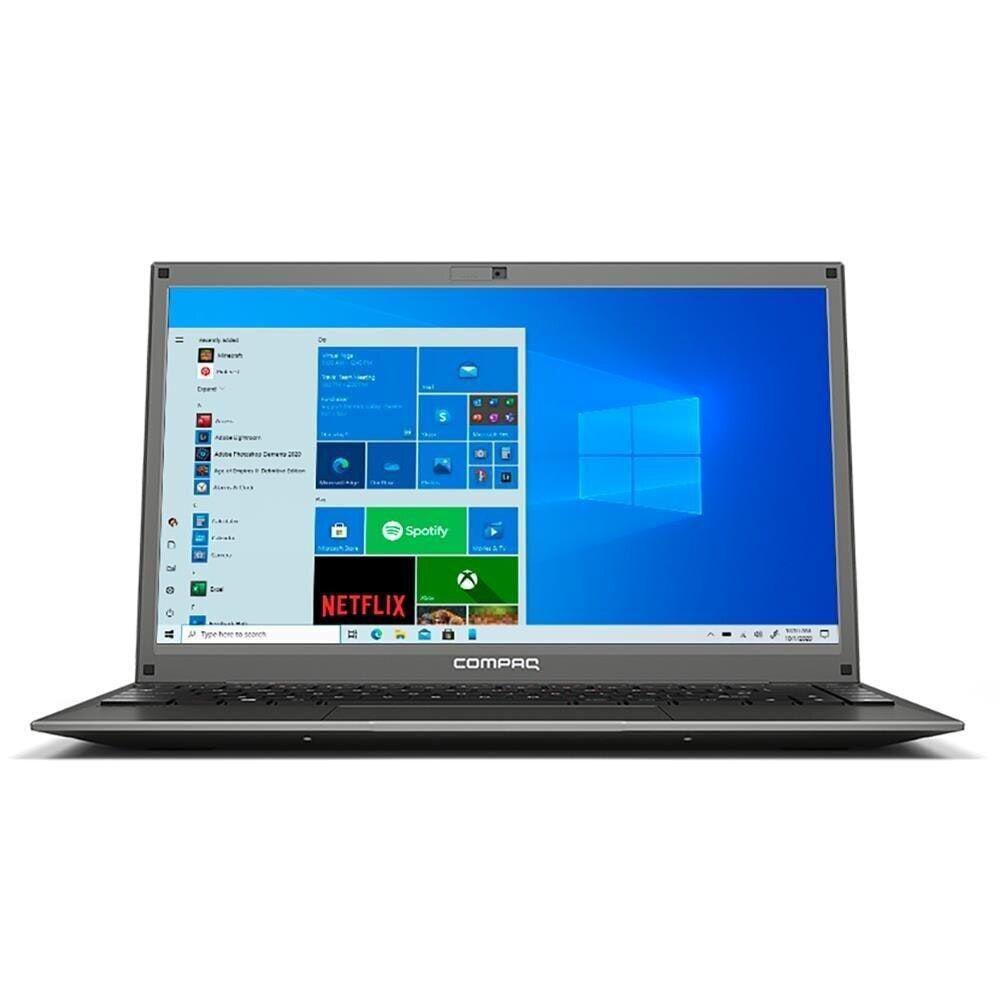 Notebook 14" Compaq Presario 440 Windows 10 Intel I3 SSD 240GB RAM 4GB Cinza