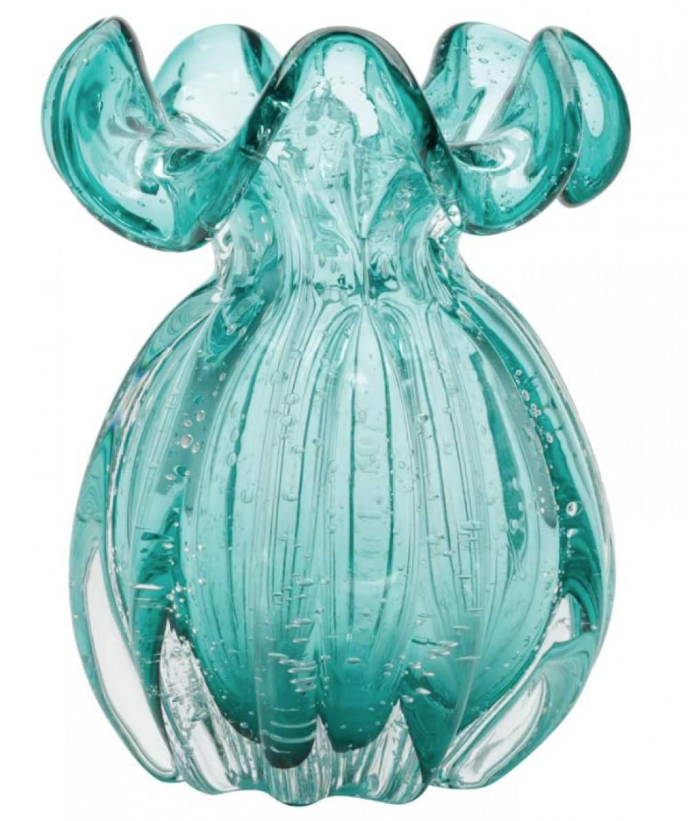 Vaso de Vidro Cachepot Italy Tiffany 13x17,5 cm - Lyor