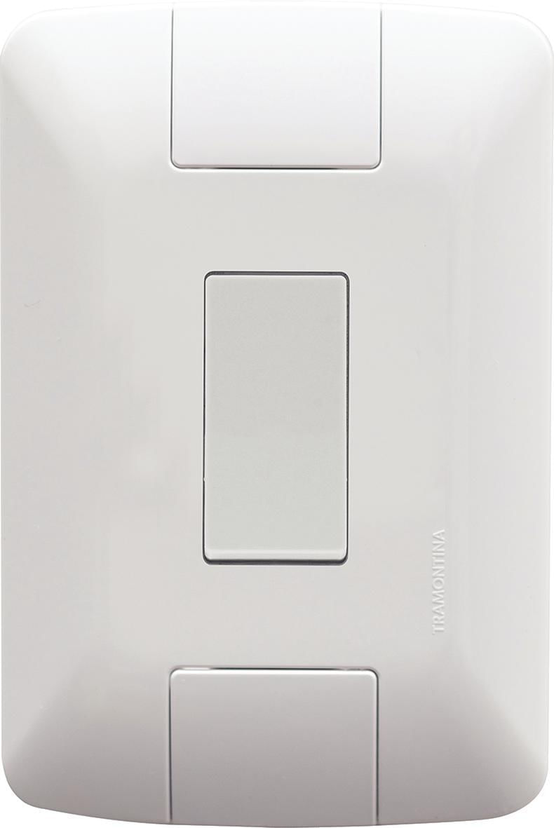 Interruptor Simples 6A Tramontina Aria 57241/001 Branco