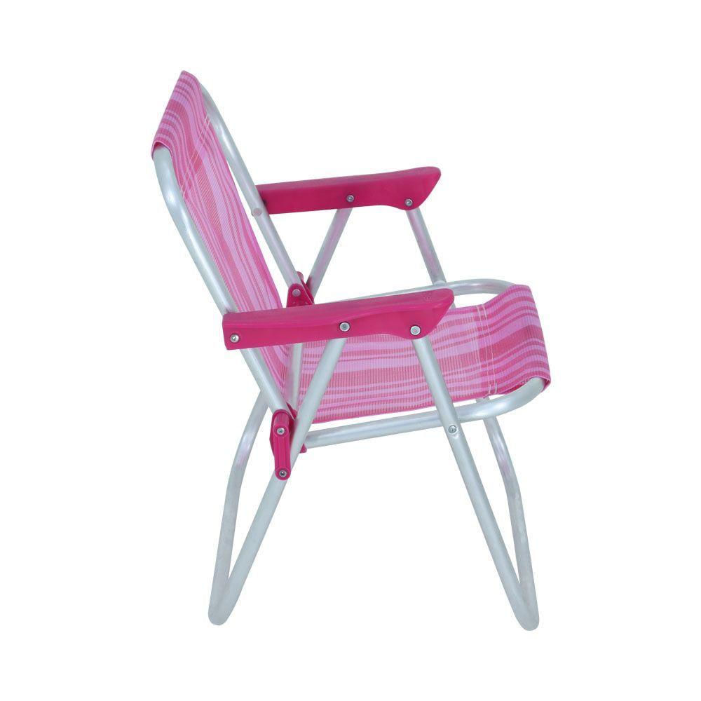 Cadeira De Praia Piscina Infantil Alumínio 30kg Bel
