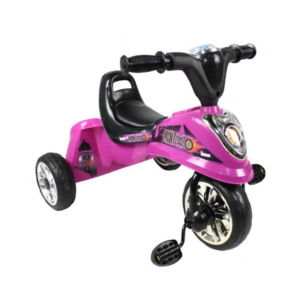 Miniciclo Triciclo Infantil Rosa - Bel Sports