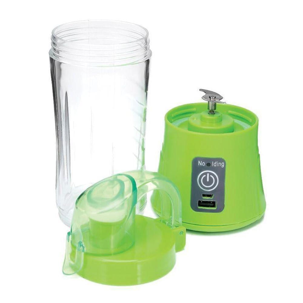 Mini Liquidificador Portátil Elétrico Joice Cup Verde