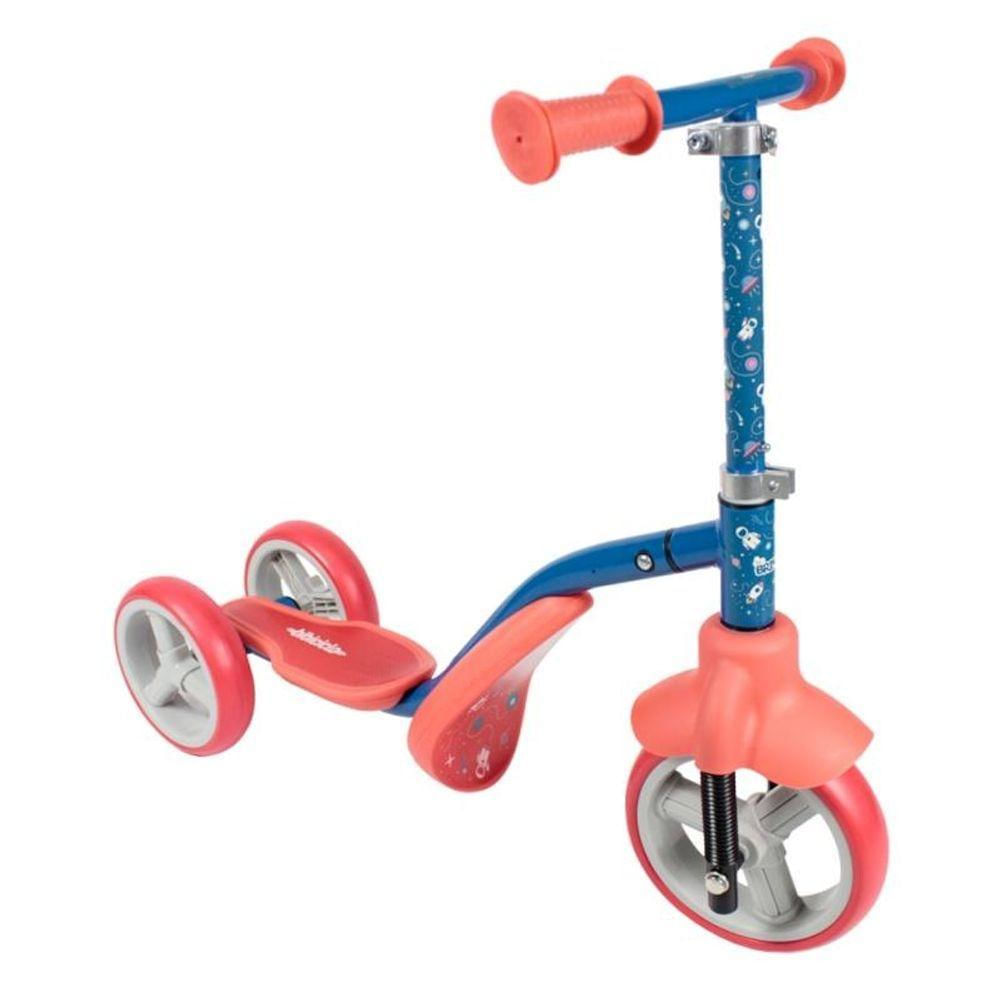 Patinete-Triciclo Infantil Bibiciclo 2 Em 1