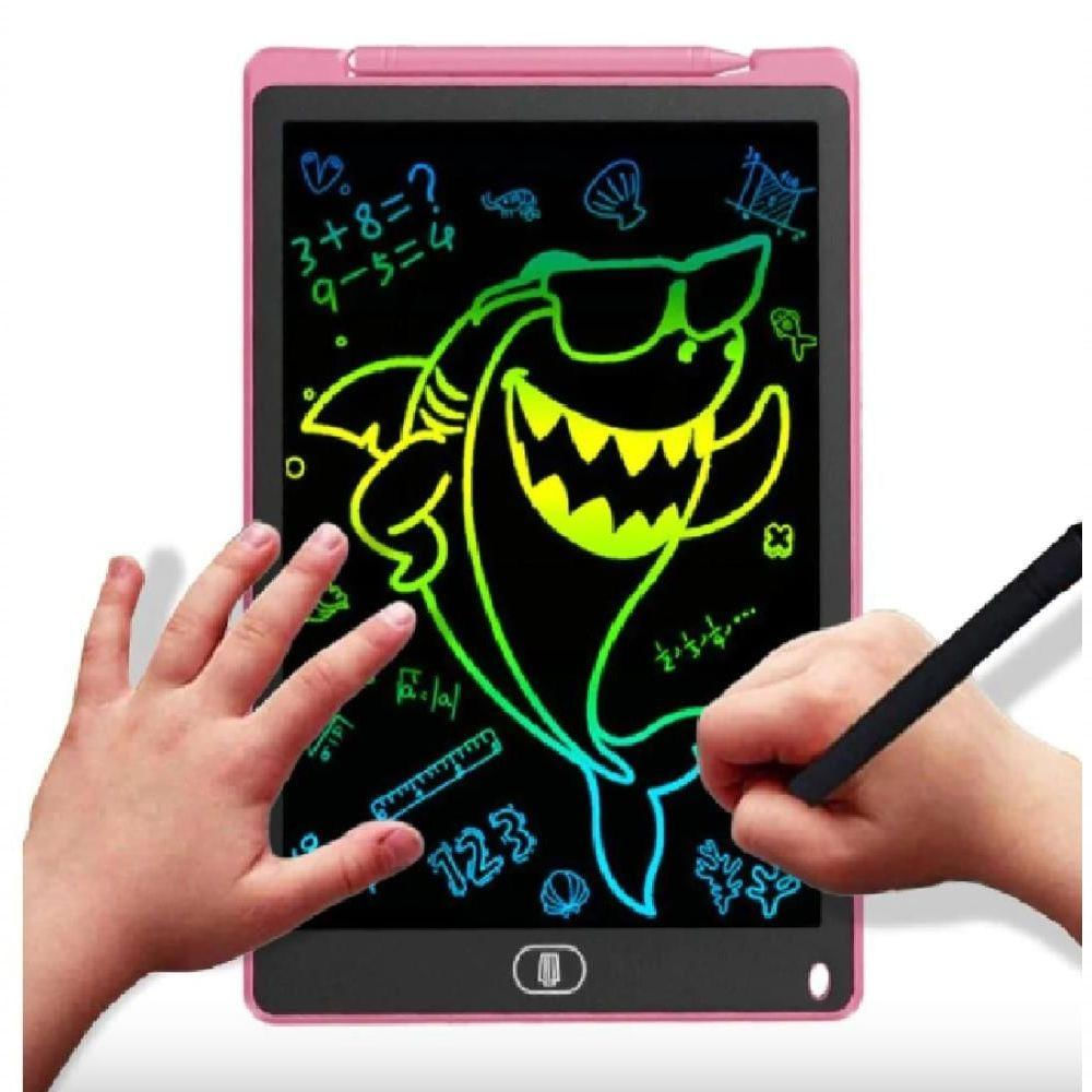 Tablet Infantil Lcd Lousa Mágica Desenha Estuda Escrever - 8,5 Polegadas