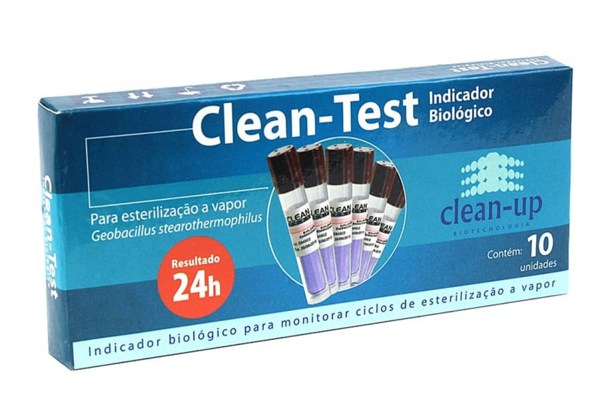 Indicador Biológico Clean Test - Clean Up
