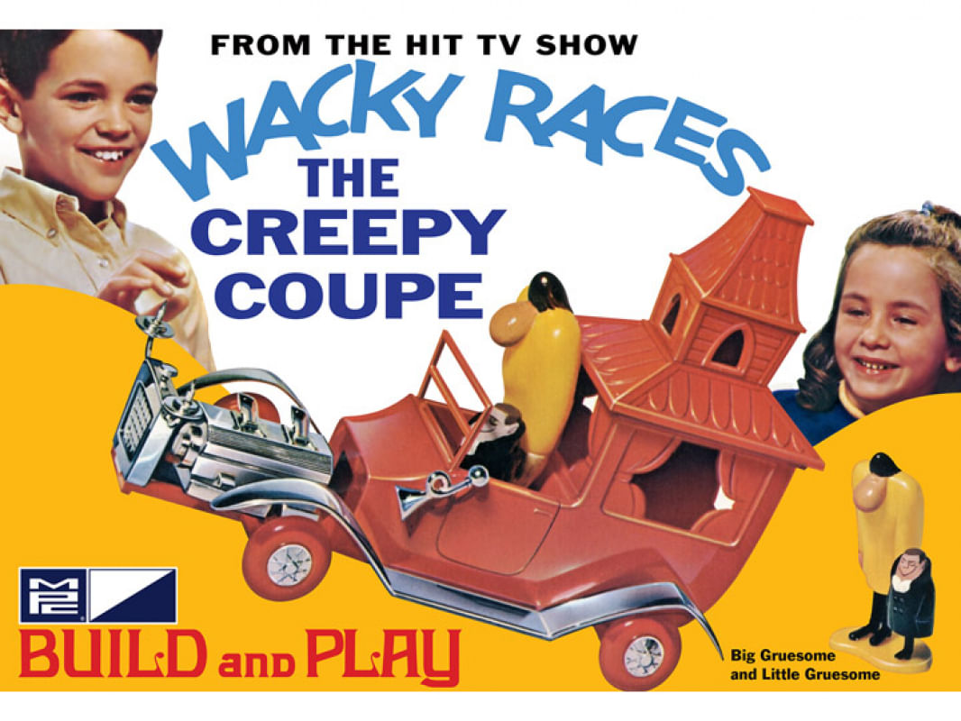 MPC 1/32 Wacky Races The Creepy Coupe ( Mal Assombrado)