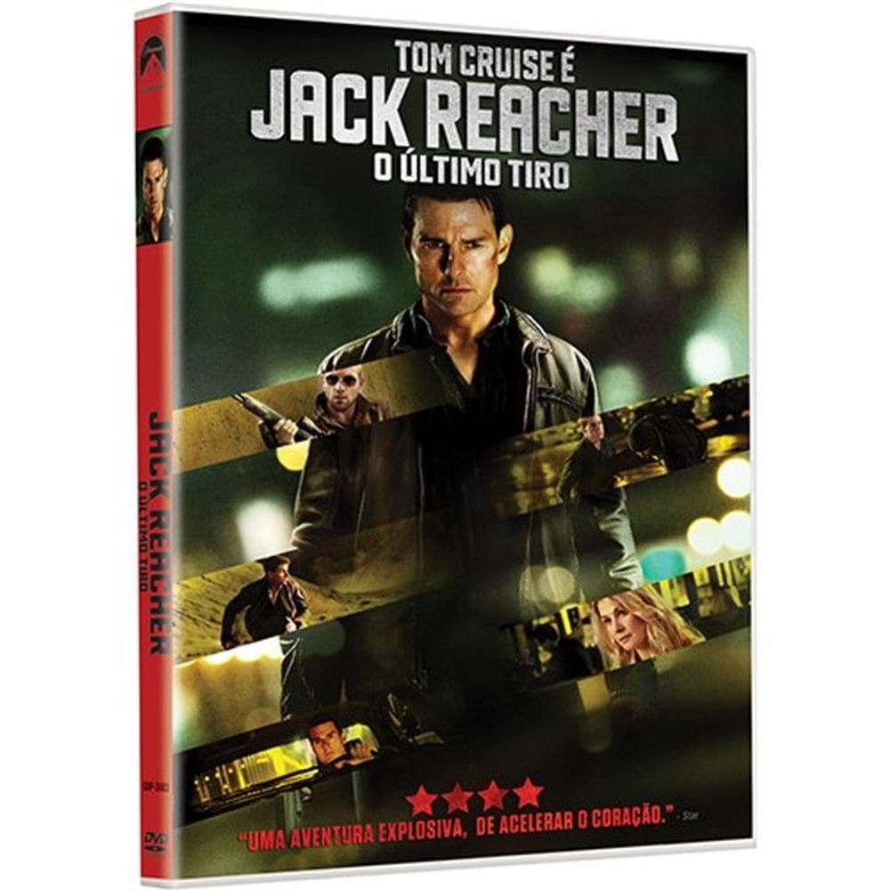 DVD Jack Reacher O Último Tiro Tom Cruise