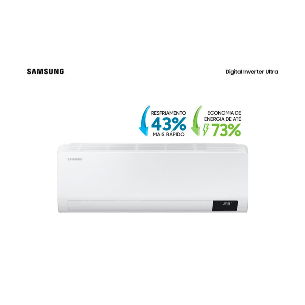 Ar Condicionado Hi Wall Samsung Digital Ultra Inverter 18.000 Btus Quente e Frio 220v