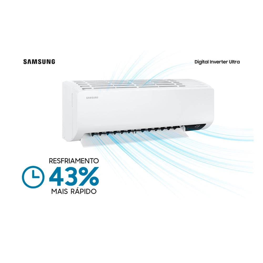 Ar Condicionado Hi Wall Samsung Digital Ultra Inverter 18.000 Btus Quente e Frio 220v