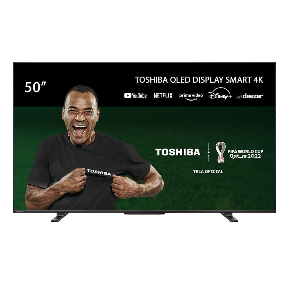 Smart TV 50" Toshiba QLED 4K 50M550L  - TB013M TB013M