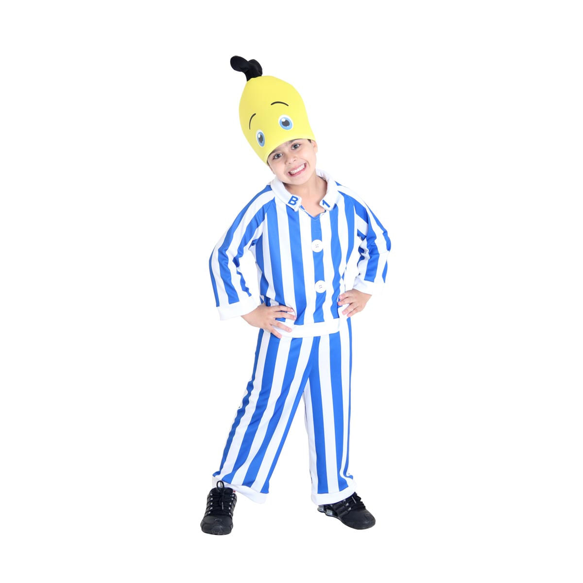 Fantasia Banana de Pijama B1 Infantil PP / UNICA