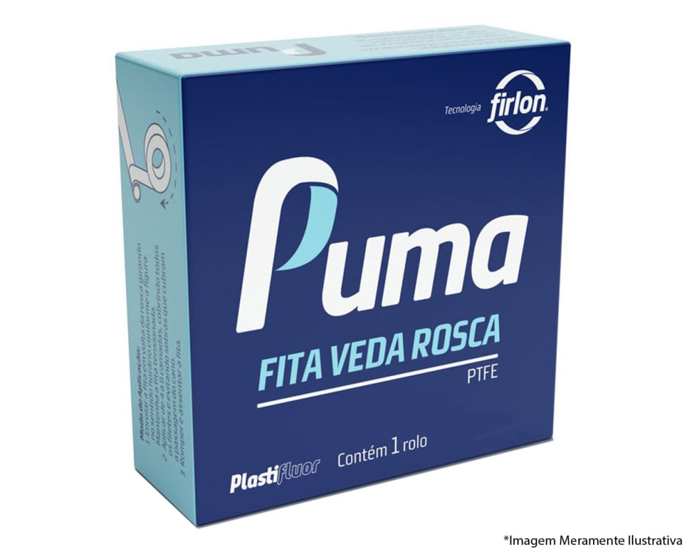 Veda Rosca Puma 3/4equot;X10M 18Mm c/10pcs