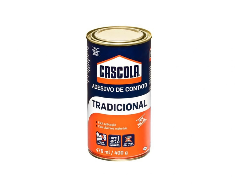 Cola Cascola Tradicional 400G S/Toluol c/6pcs