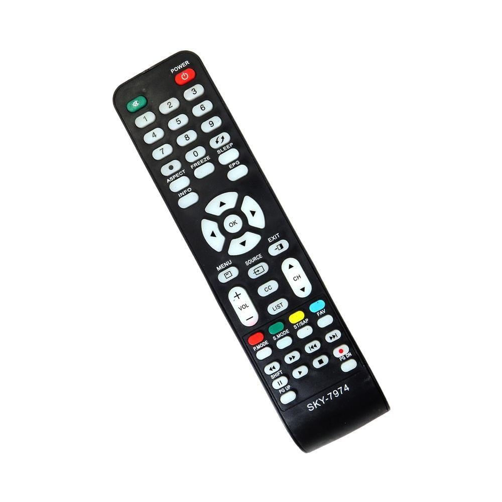 Controle Remoto Tv Lcd Led Cce Rc512 Style L2401 D3201 D32 D40 D42 8124