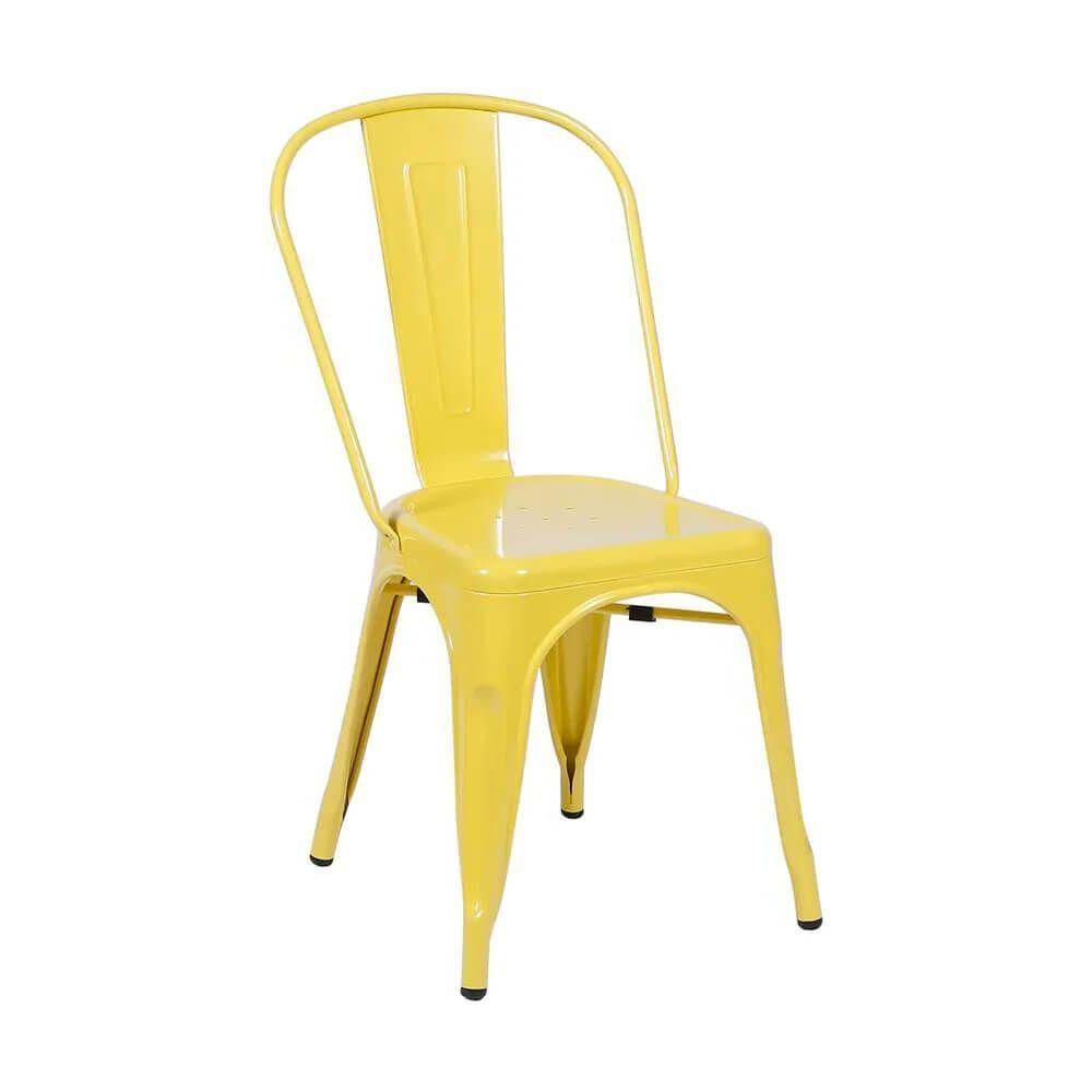 Cadeira Tolix - Amarela