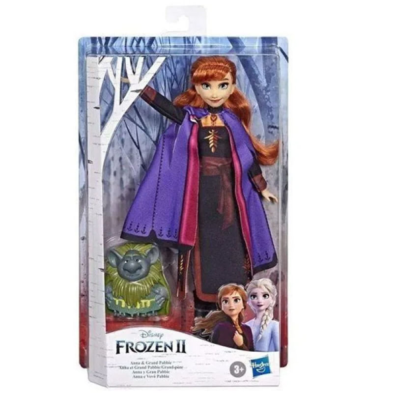 Boneca Clássica Anna e Vovô Pabbie Frozen 2 - Hasbro