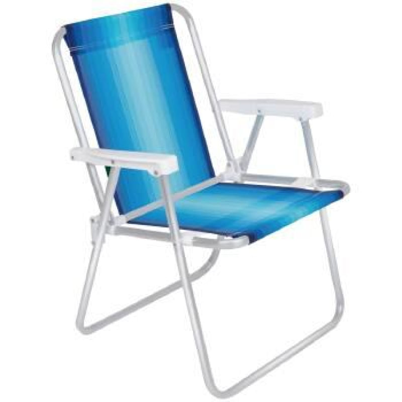 Cadeira de Praia ALTA Aluminio MOR - 002101