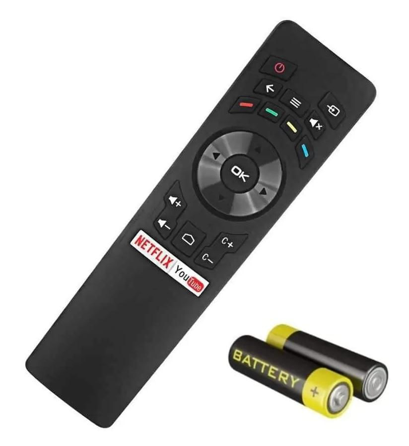 Controle Remoto Compatível Smart Tv Multilaser Teclas Netflix Youtube