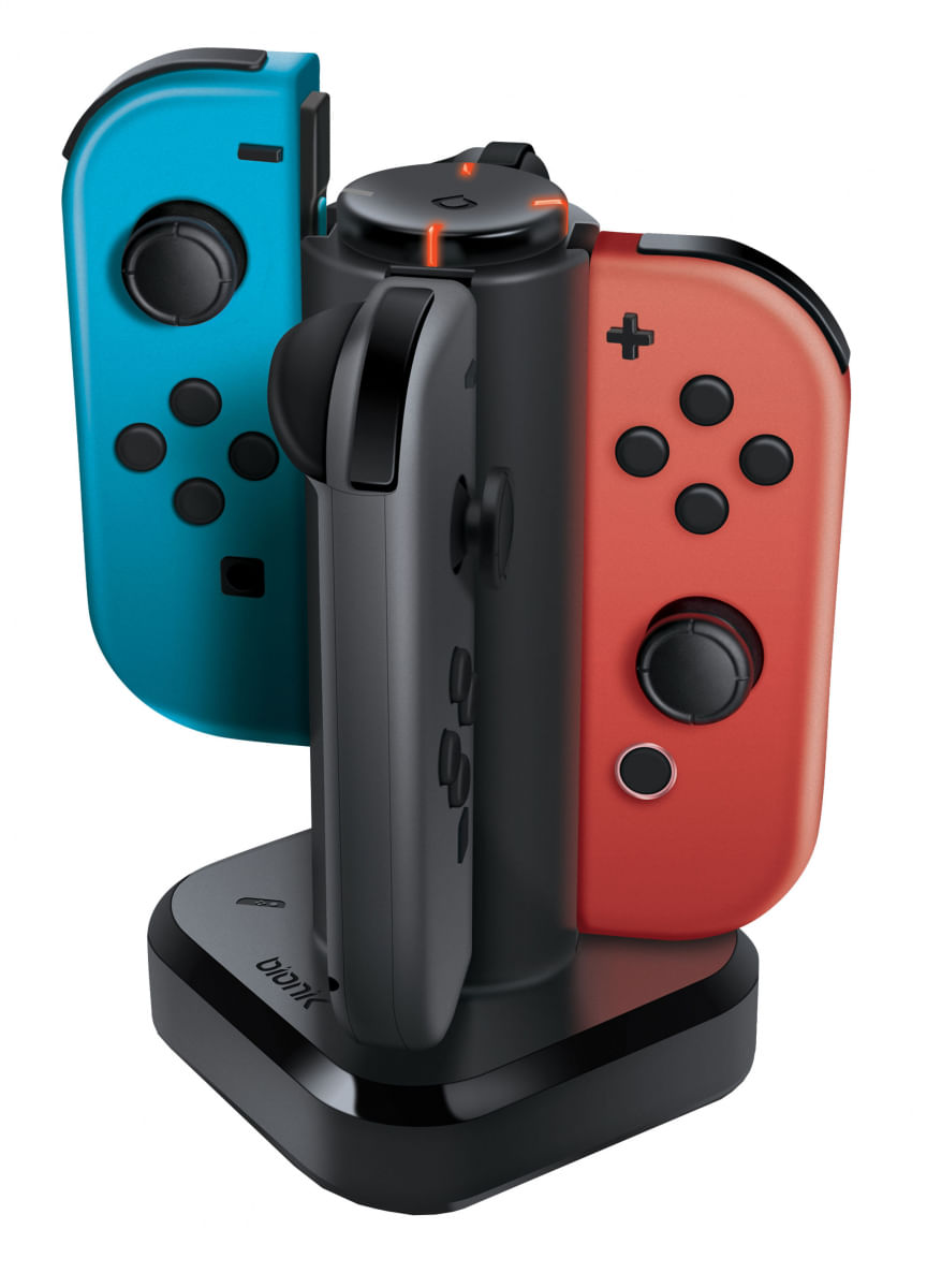 Dock Station Charger Tetra Power para Carga Simultêna de 4 Joy-Cons Nintendo Switch