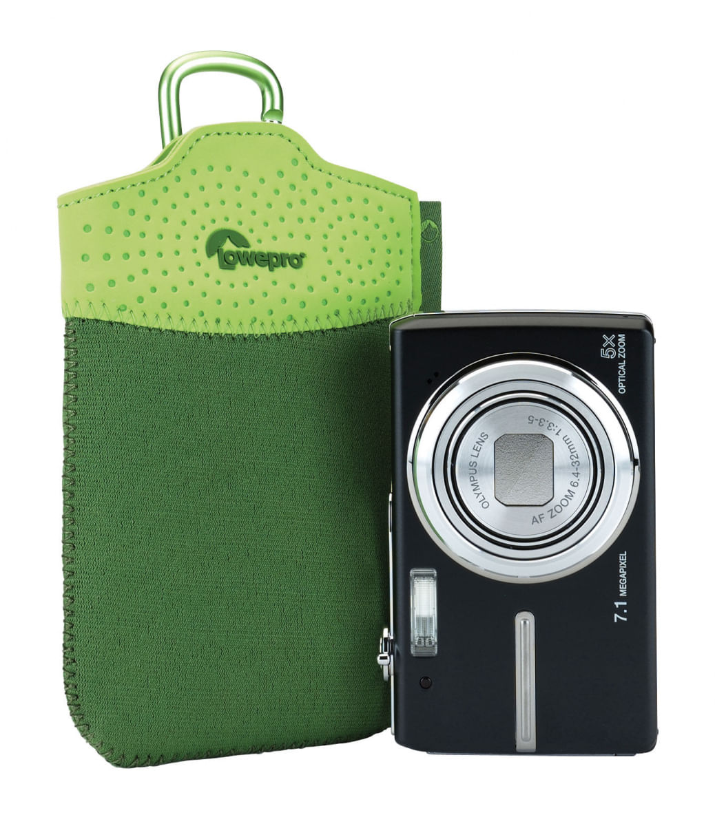 Estojo com fivela mosquetão para câmera digital, Smartphone, iPod e MP3 Player - Tasca 10