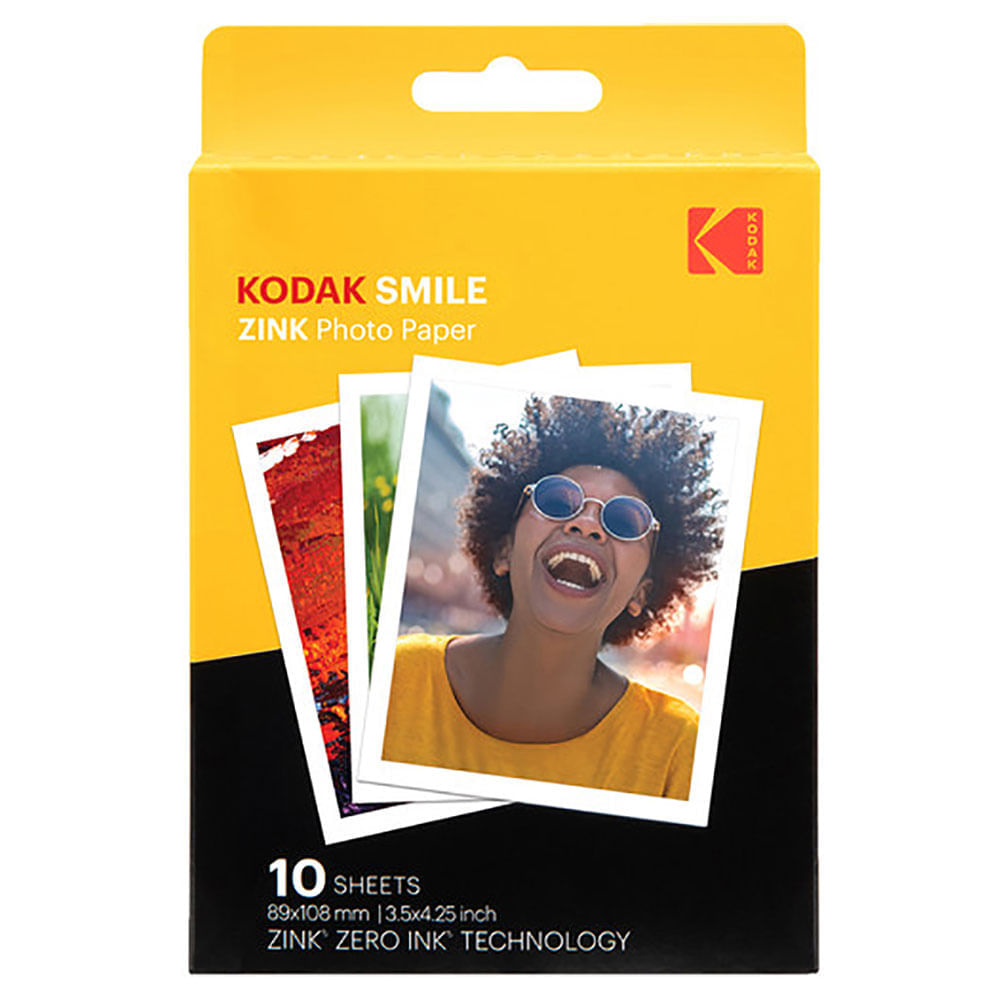 Filme Instantâneo Kodak Zink Photo Paper com 10 poses