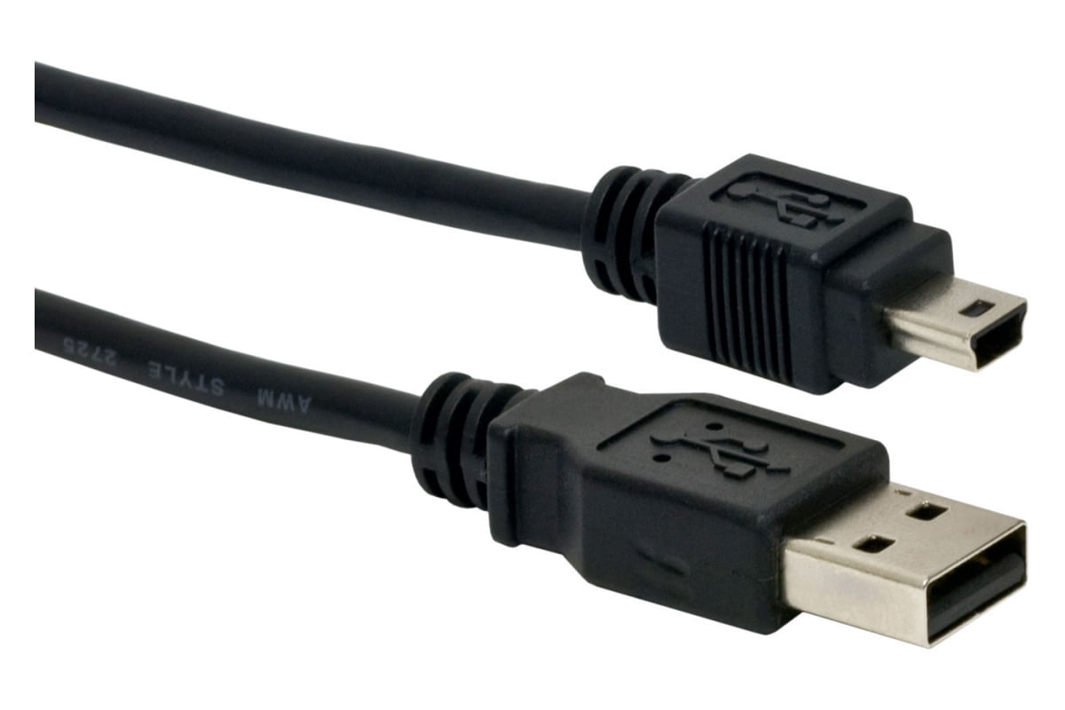 Cabo GE USB 2.0 para dispositivos mini USB