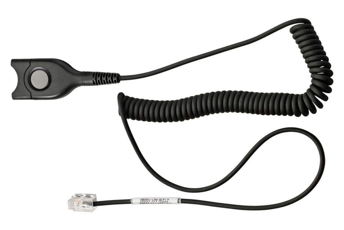 Cabo de conexão de headset em aparelho telefônico - Código 24
