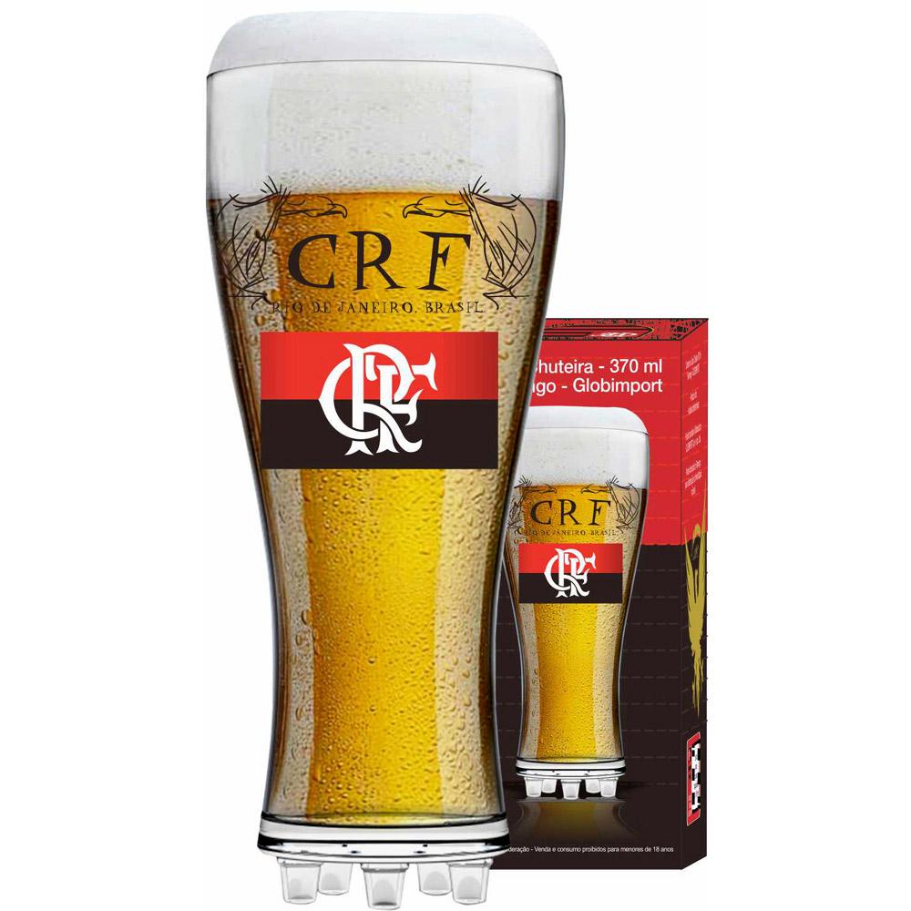 Copo Cerveja Chuteira 370ml Flamengo Globimport