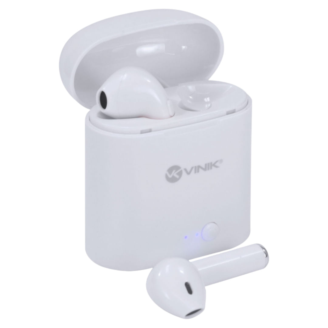 Fone De Ouvido Bluetooth Easy W1+ Wireless Branco - Vinik