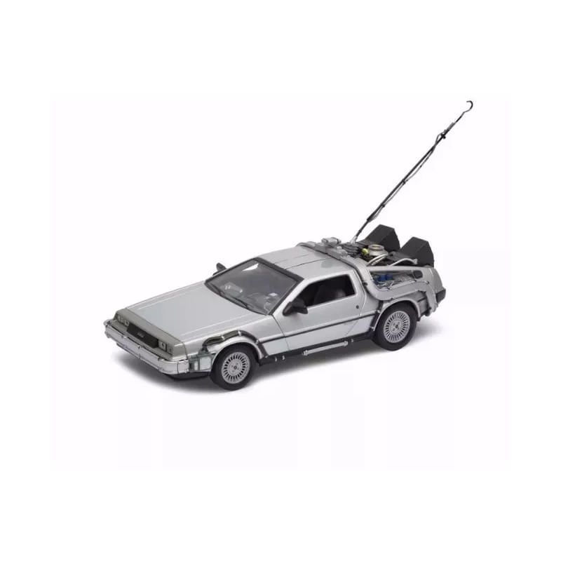 Miniatura Carro DeLorean Back To The Future 1&#039 1:24 - Welly