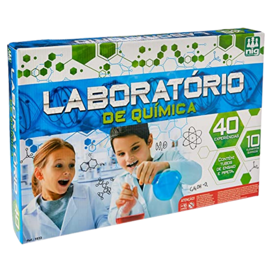 Brinquedo Laboratório De Química - Nig Brinquedos