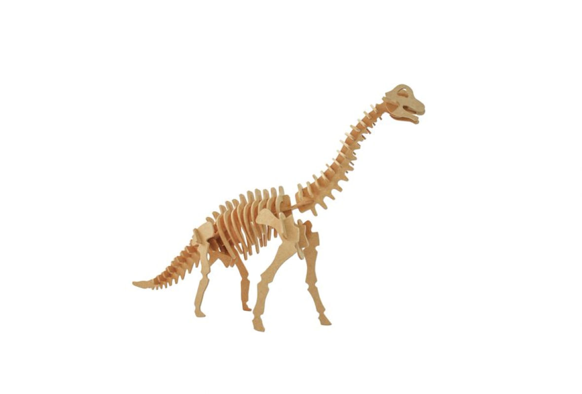 Quebra-Cabeça 3D Braquiossauro Gigantesc 51Peças-Dinobrinque