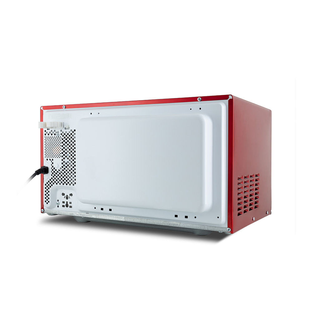 Micro-ondas Philco 28 Litros Retrô Vermelho PMR28V – 220 Volts 220 Volts