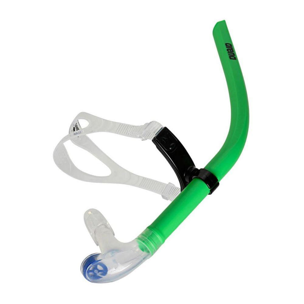 Snorkel Respirador Frontal Para Natação Swim Iii Arena Verde