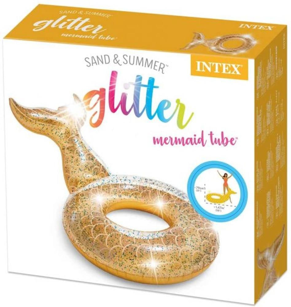 Boia Inflável Com Glitter Cauda de Sereia - Intex 56258