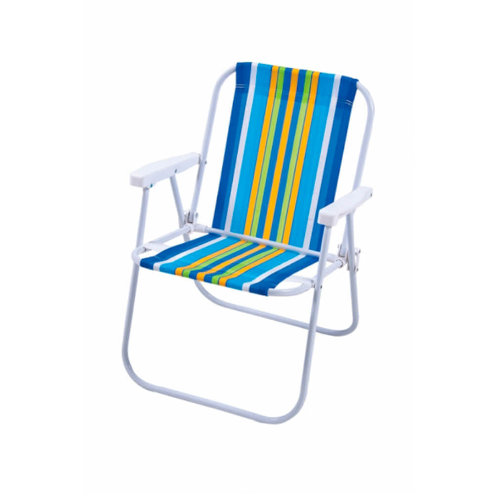 Cadeira de Praia Alta Mor 2101 em Alumínio - Cores Sortidas
