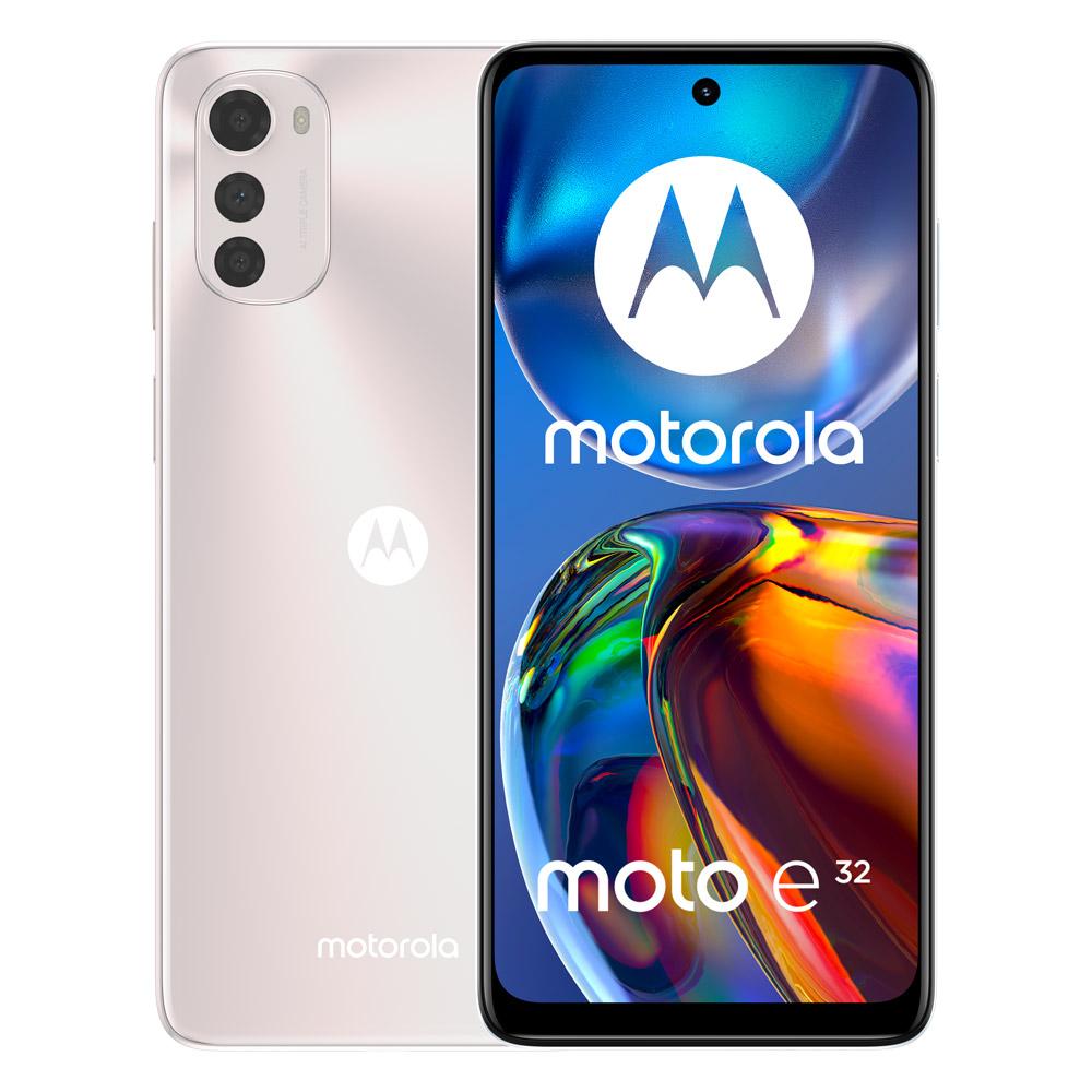 Smartphone Motorola Moto E32 64GB Dual Chip Tela 6.5" 4G Câmera Tripla 16MP+2MP+2MP Rosa