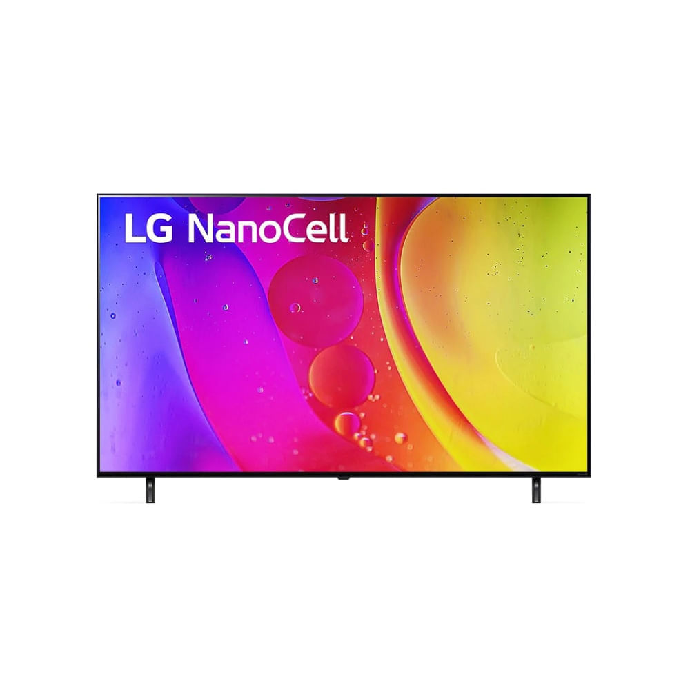 Smart TV LG 55" 4K NanoCell com Inteligência Artificial 55NANO80SQA – Bivolt Bivolt