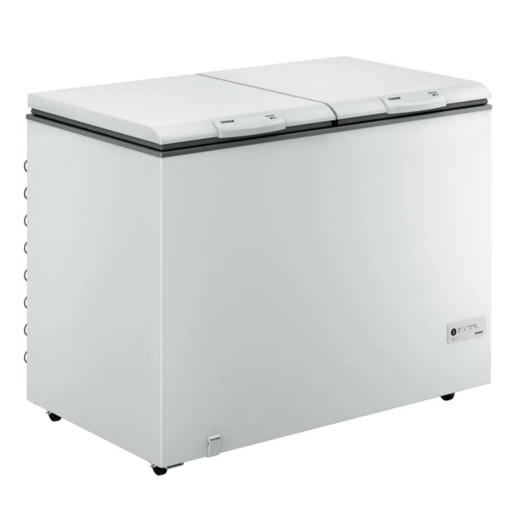 Freezer Horizontal Consul 414 Litros CHB42E 2 Portas com Controle Eletrônico e Função Refrigerador 110