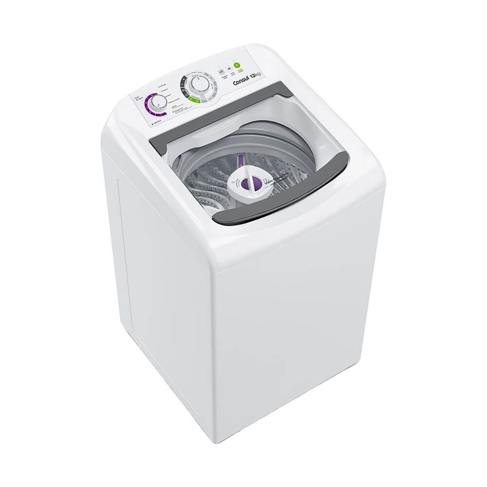 Máquina de Lavar Consul 12KG Automática com Cesto Inox 110
