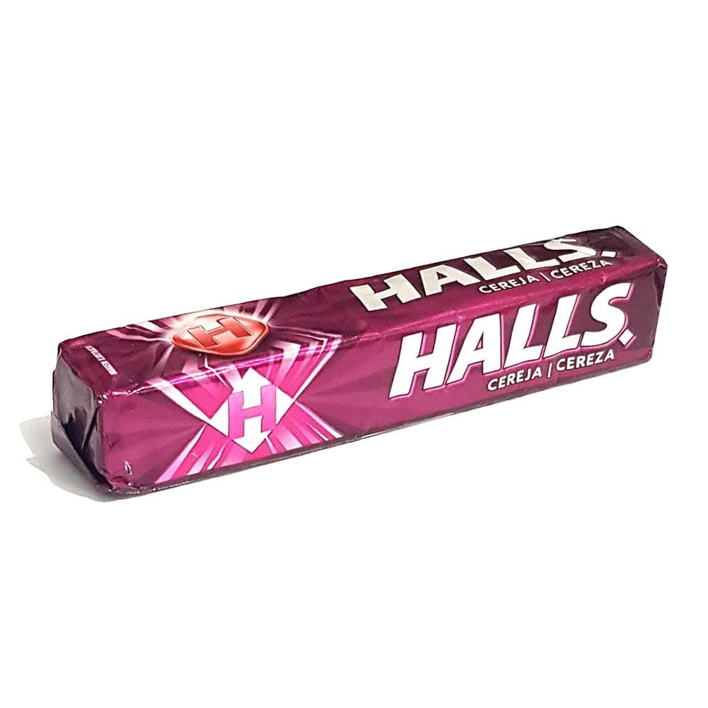 Mondelez Bala Halls Cereja 28 gramas