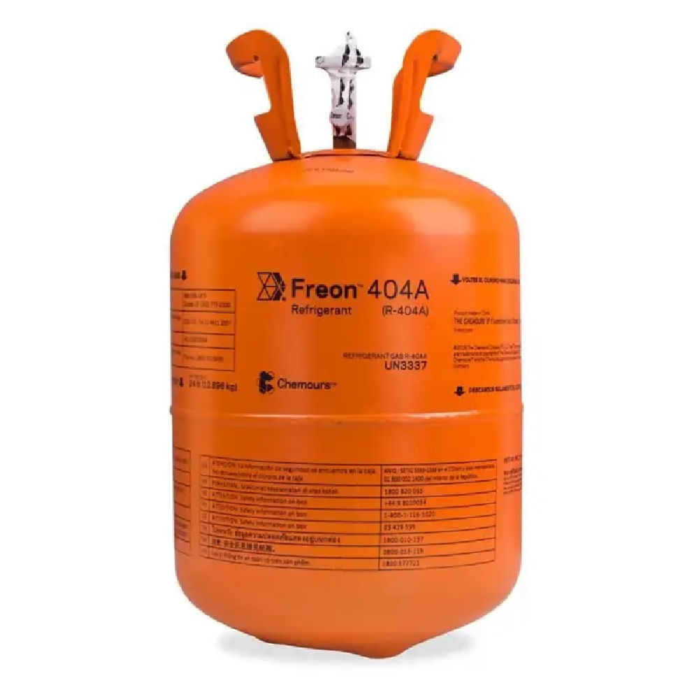 Gás Chemours HFC R404A HP62 10,9kg (8001) Du Pont