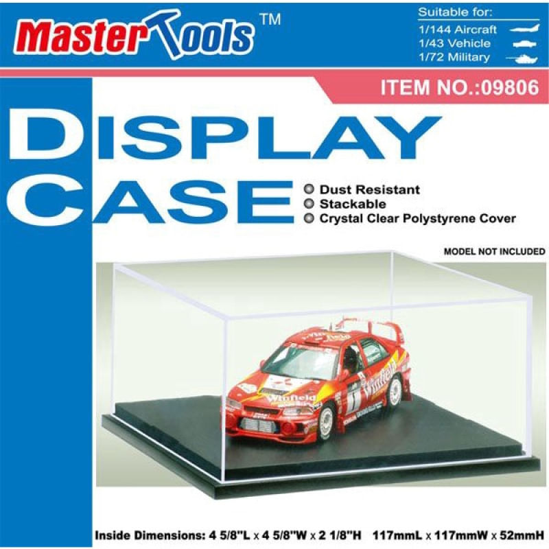 Master Tools 09806 Display Case 11,7 x 11,7 x 5,2 cm